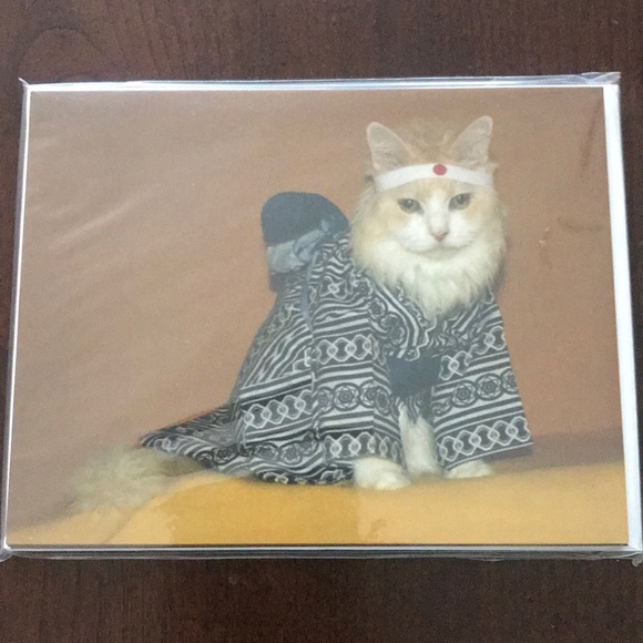 💙Bundle 3 for $19 - Japanese Cat Cards - Picture 4 of 4